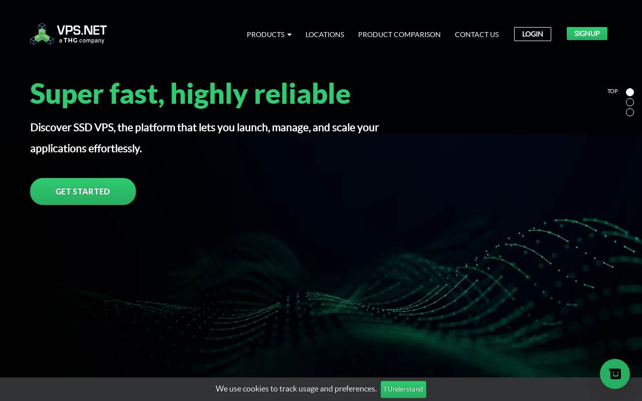VPS.NET 官网截图